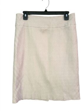 Margaret M Green Patterned Pencil Skirt